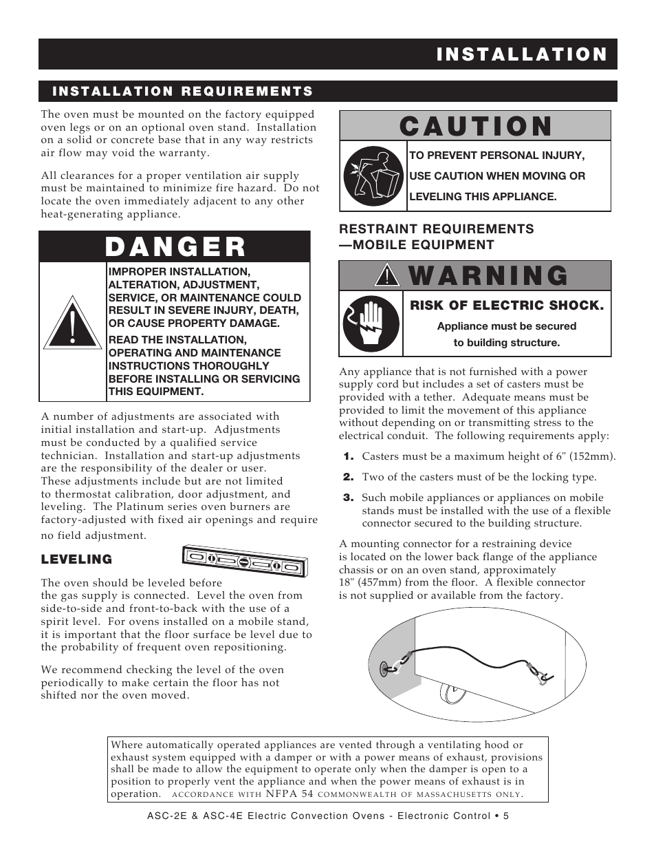 Alto-Shaam Convection Oven ASC-2E User Manual | Page 7 / 34