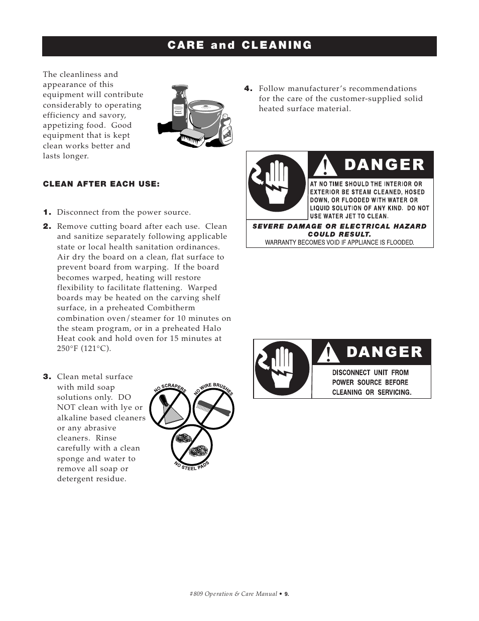 Alto-Shaam HFM-30 User Manual | Page 10 / 16