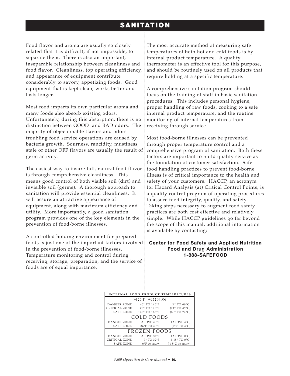 Alto-Shaam HFM-30 User Manual | Page 11 / 16