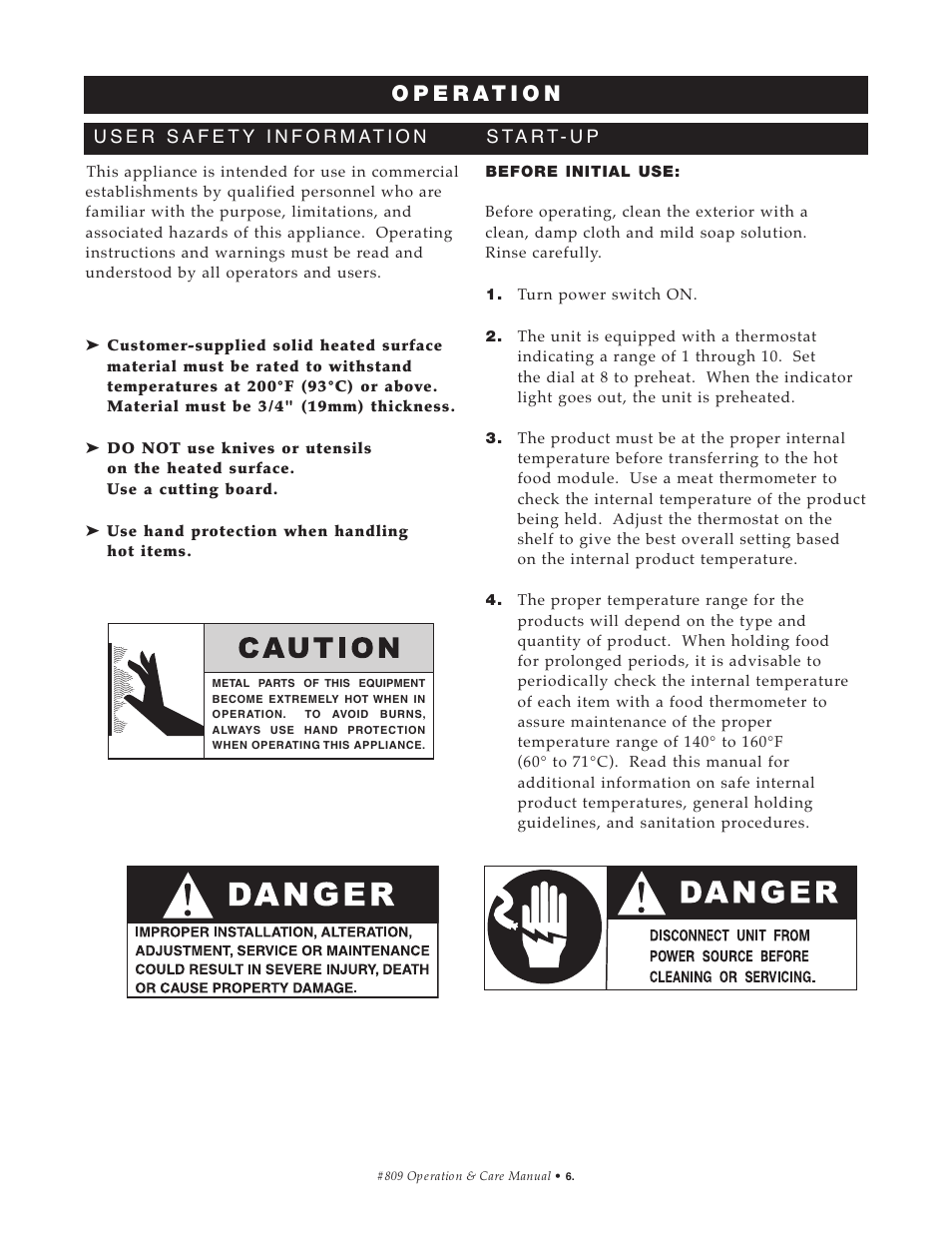 Alto-Shaam HFM-30 User Manual | Page 7 / 16