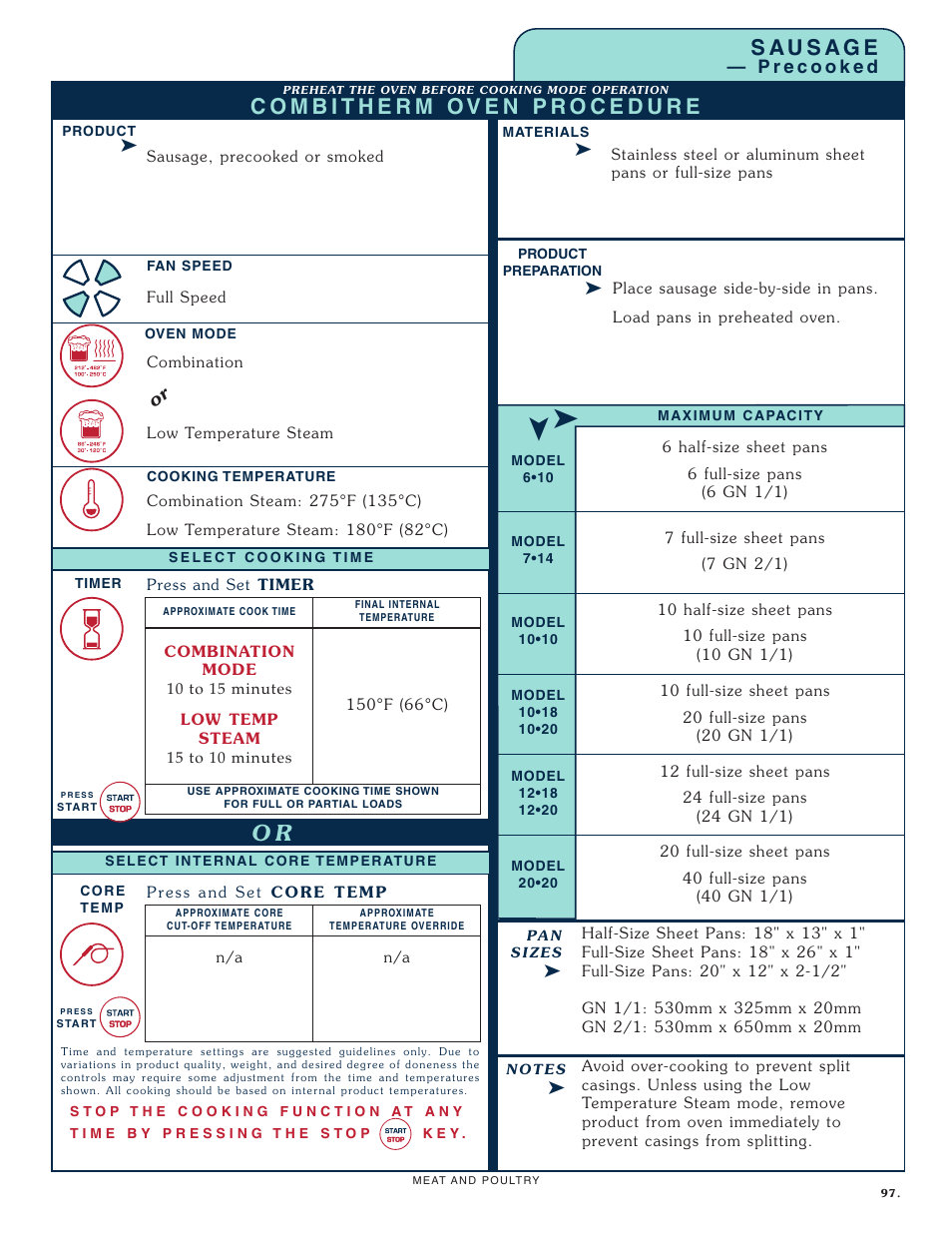 Alto-Shaam Combitherm 1008 User Manual | Page 100 / 135