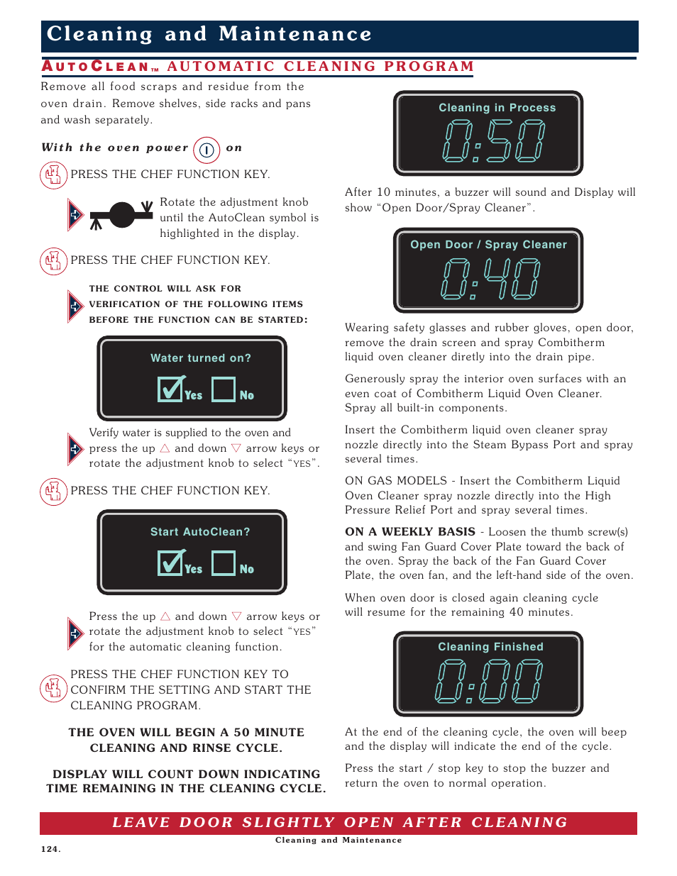 Alto-Shaam Combitherm 1008 User Manual | Page 127 / 135