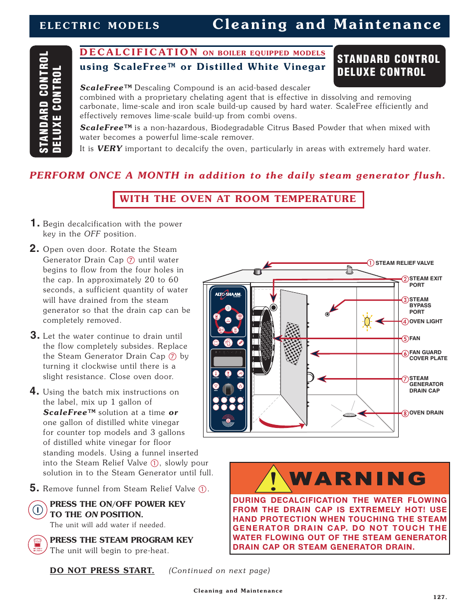 Alto-Shaam Combitherm 1008 User Manual | Page 130 / 135