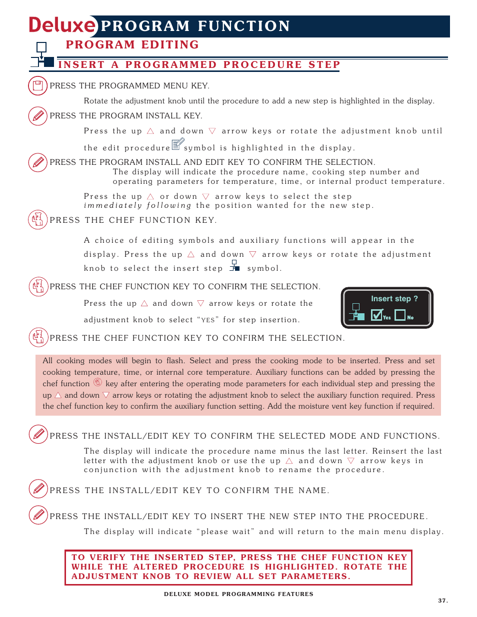 Alto-Shaam Combitherm 1008 User Manual | Page 40 / 135