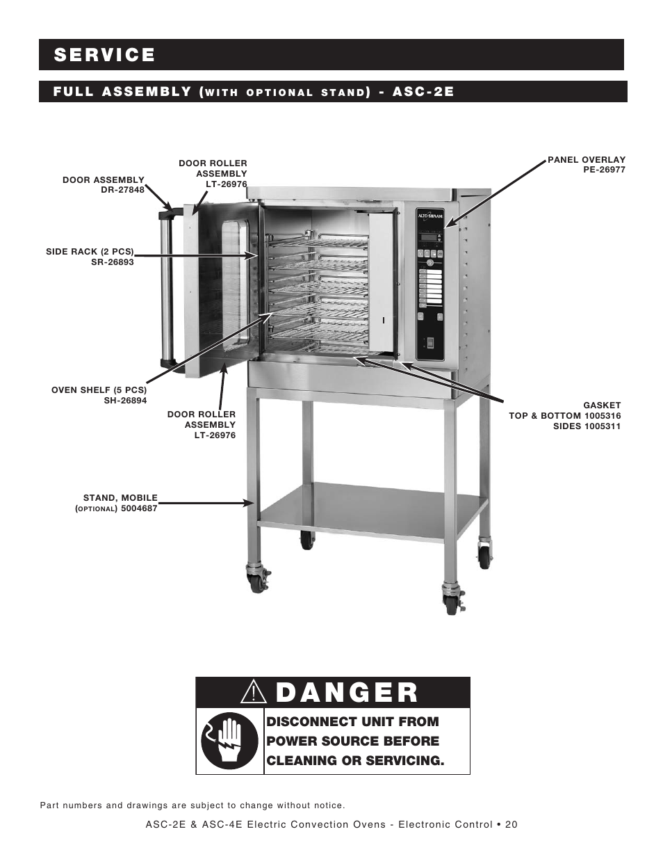A s c - 2 e | Alto-Shaam ASC-4E ASC-2E User Manual | Page 22 / 31