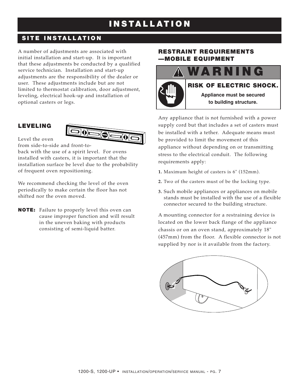 Alto-Shaam Halo Heat 1200-UP User Manual | Page 8 / 43