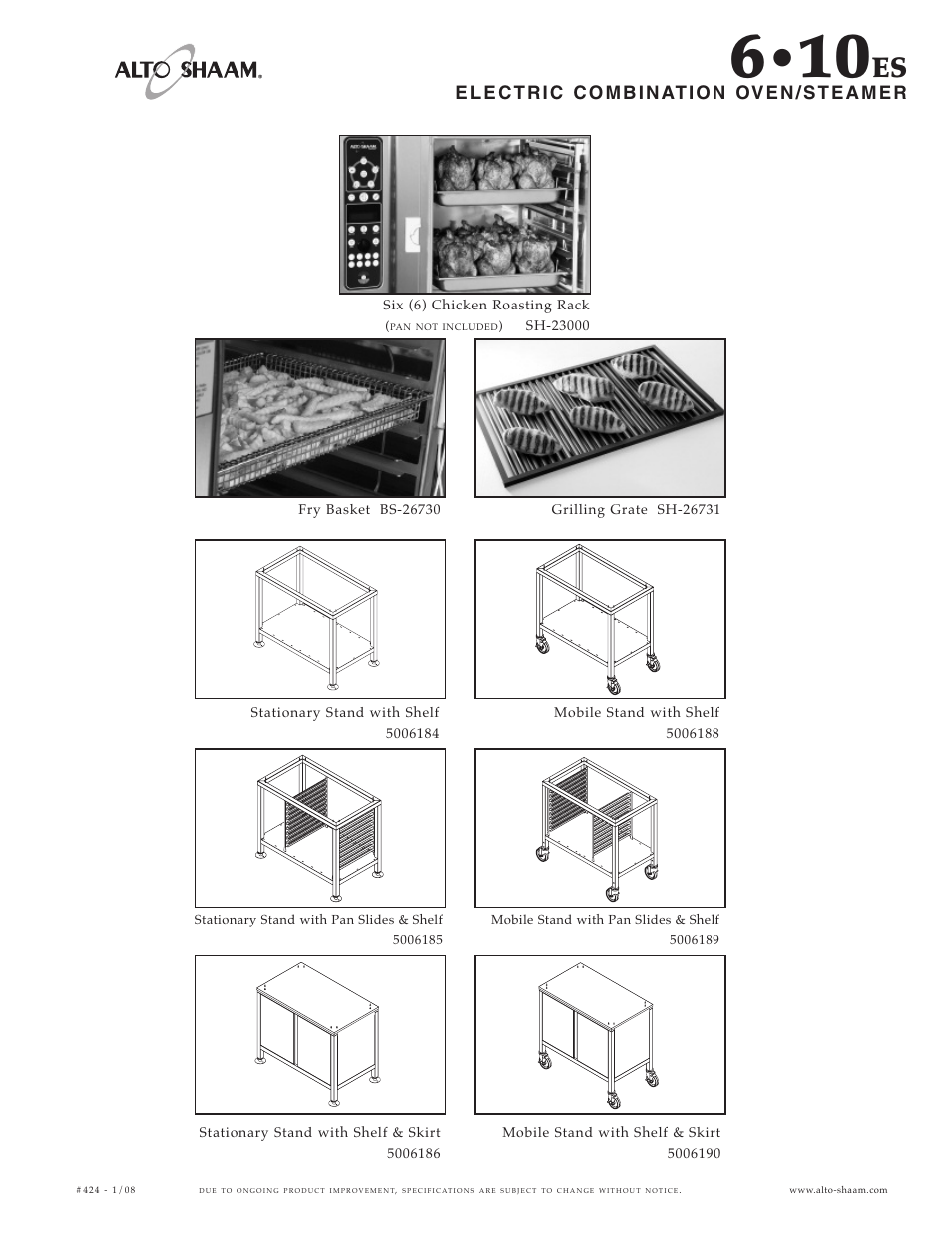 Alto-Shaam 610ES User Manual | Page 5 / 6