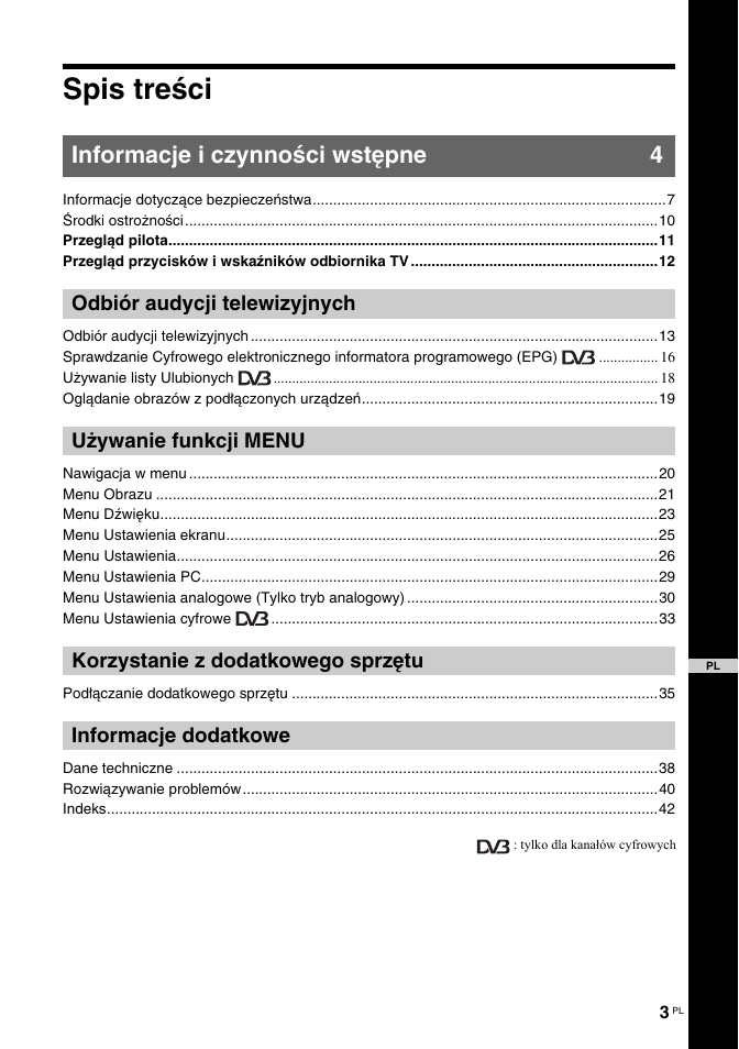 Sony KDL-32S2030 User Manual | Page 89 / 129