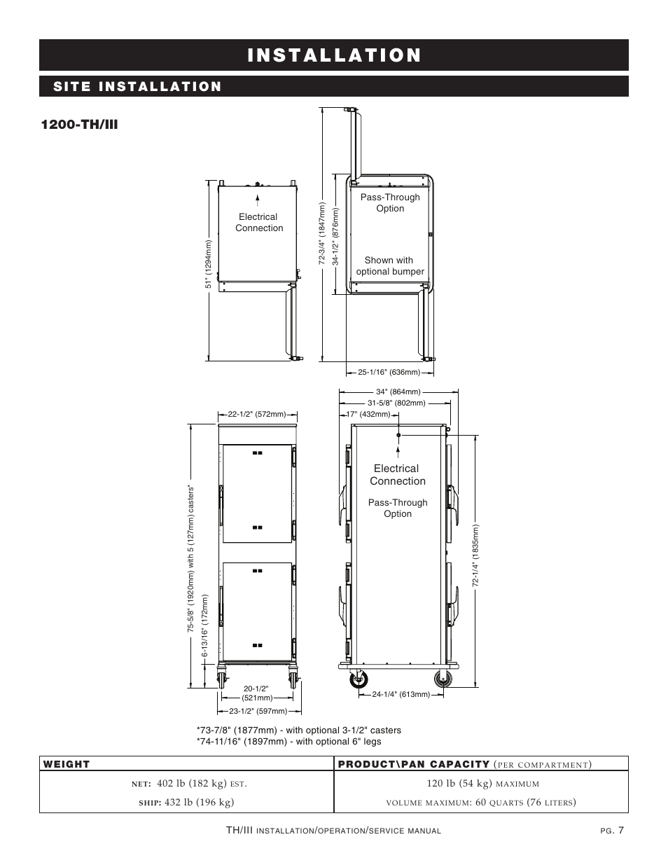1200-th/iii | Alto-Shaam 1000-TH/III User Manual | Page 9 / 42