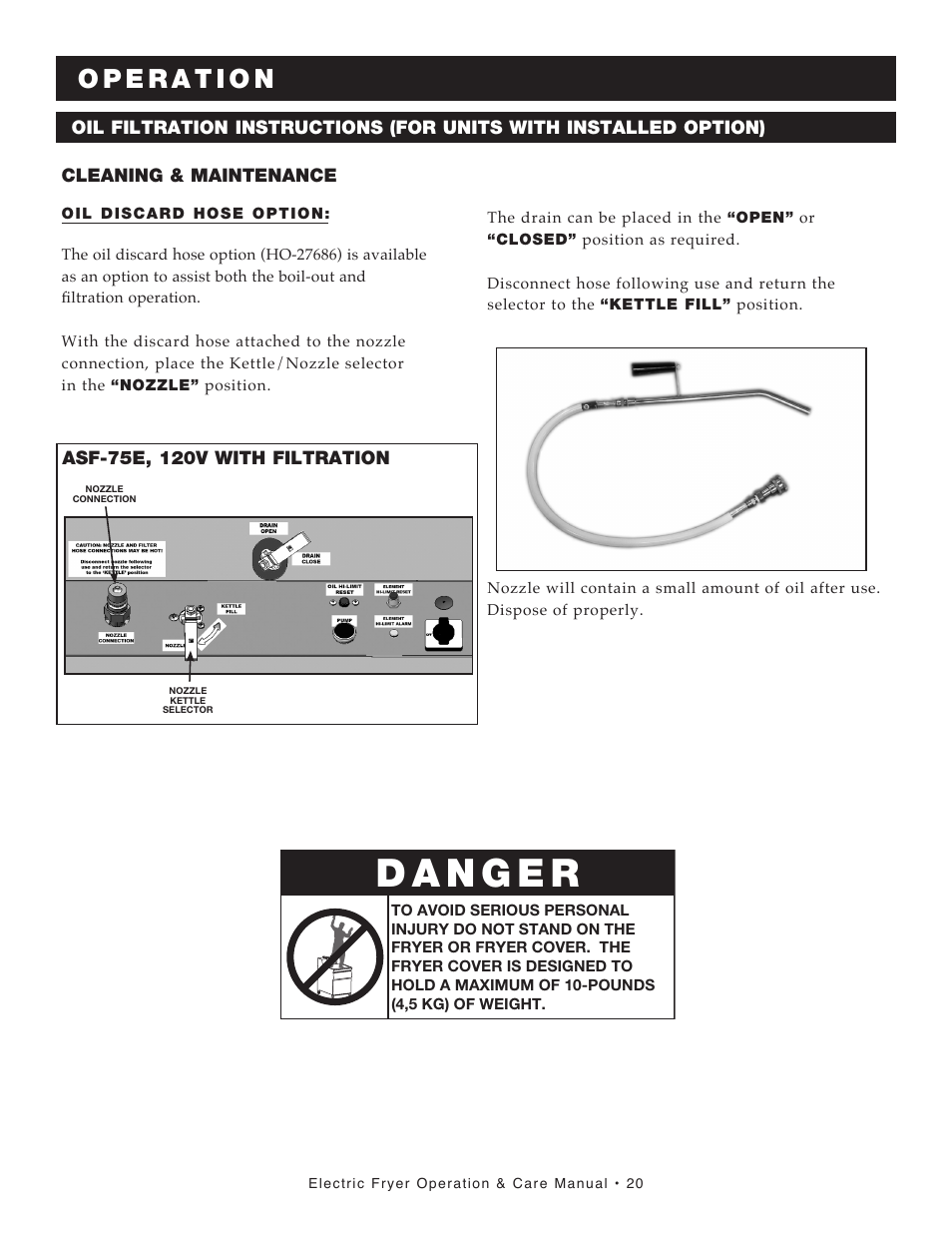 Alto-Shaam FRY TECH ASF-60E User Manual | Page 22 / 70