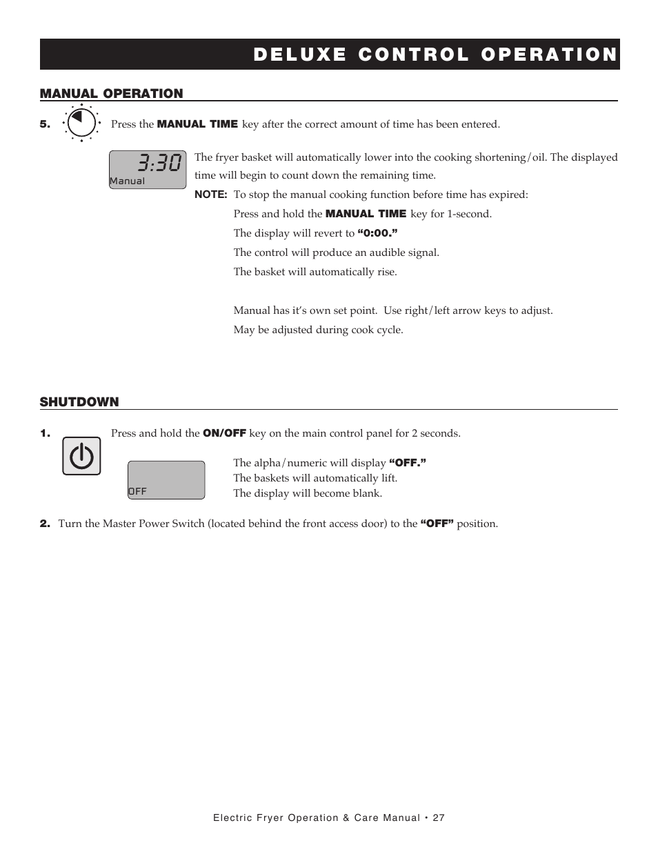 Alto-Shaam FRY TECH ASF-60E User Manual | Page 29 / 70