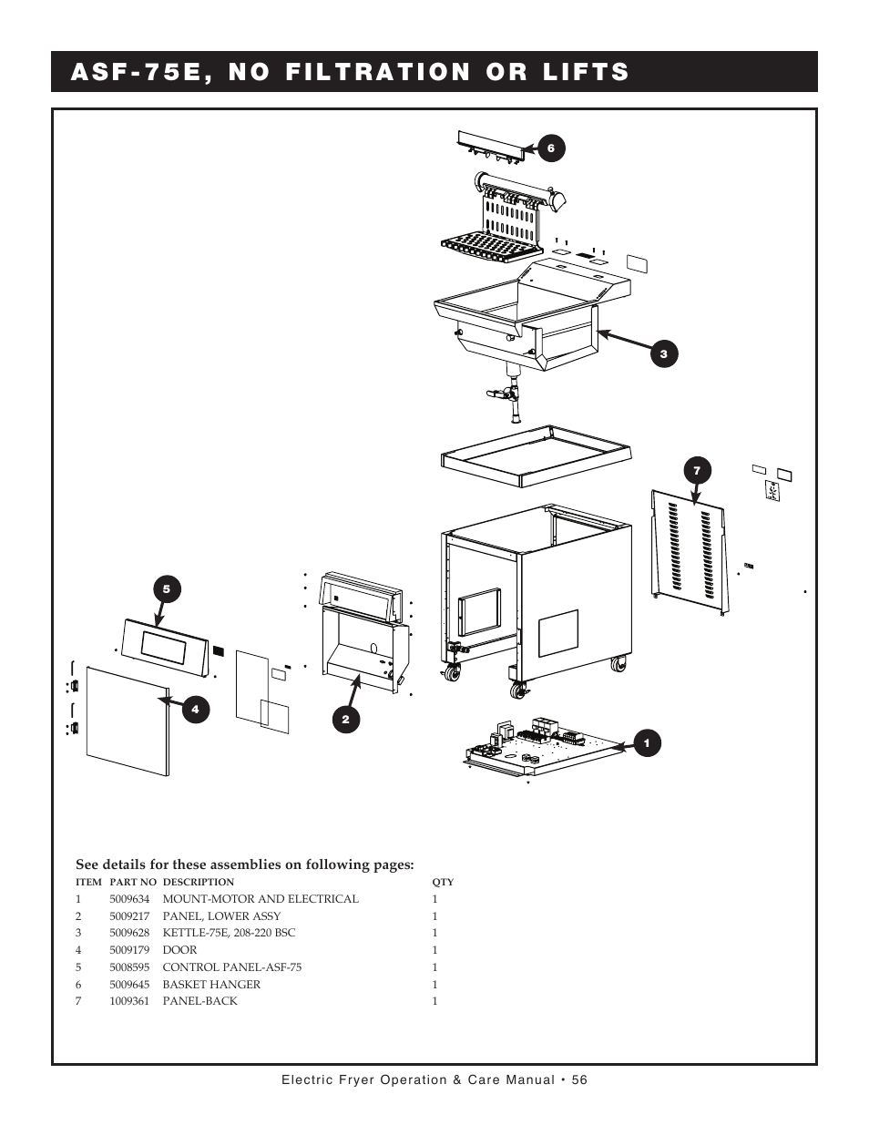 Alto-Shaam FRY TECH ASF-60E User Manual | Page 58 / 70