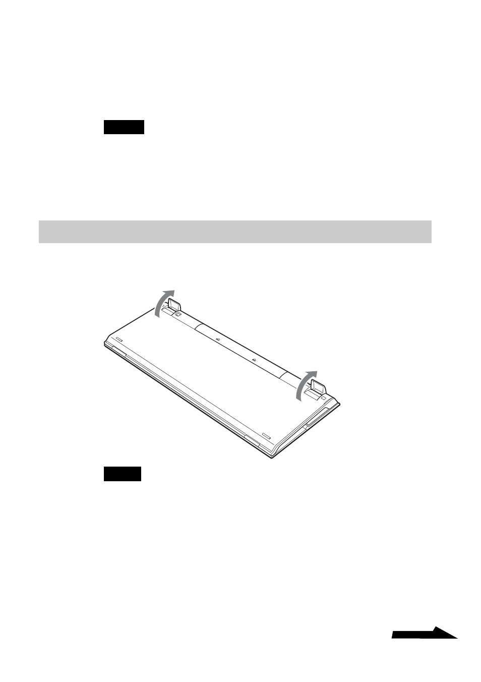 キーボードの足を立てる, 右クリックする | Sony VGP-WKB1 User Manual | Page 23 / 132