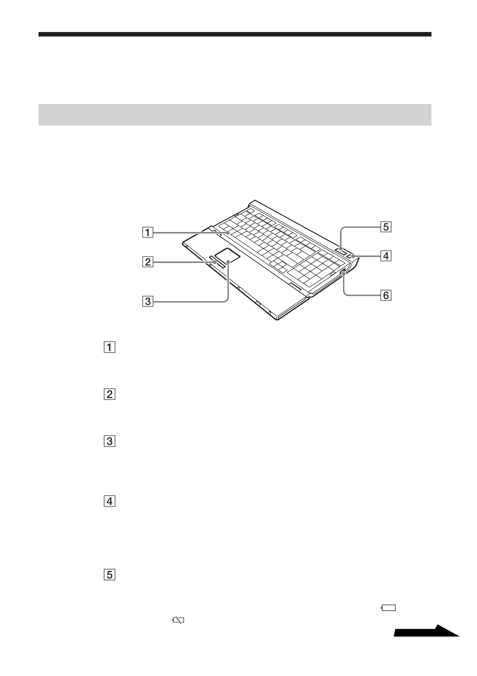 Nom des pièces, Clavier | Sony VGP-WKB1 User Manual | Page 75 / 132