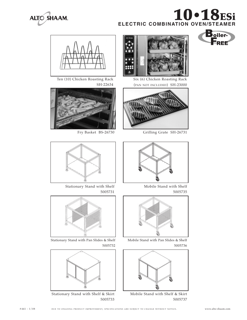 Alto-Shaam 10.18ESi User Manual | Page 5 / 6