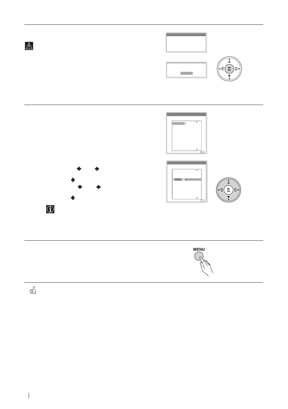 Das fernsehgerät ist jetzt betriebsbereit, Blenden sie mit menu das menü aus | Sony KLV-21SG2 User Manual | Page 104 / 292