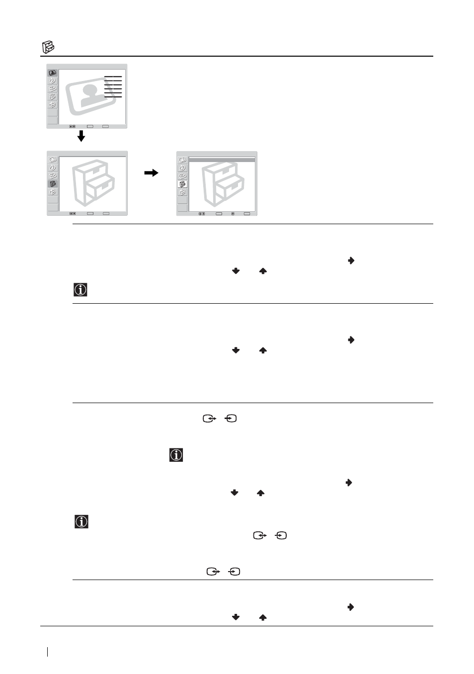 Funktionen | Sony KLV-21SG2 User Manual | Page 112 / 292