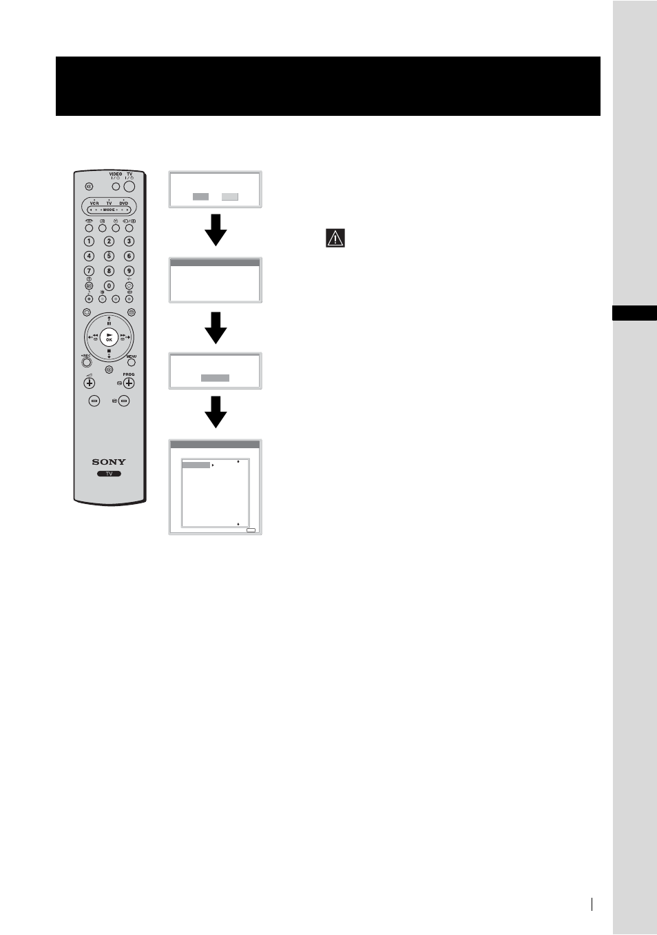Quic k start guide, Tuning the tv automatically | Sony KLV-21SG2 User Manual | Page 13 / 292