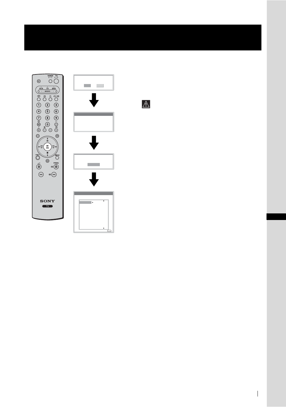 Guide de mise en route, Réglage automatique des chaînes du téléviseur | Sony KLV-21SG2 User Manual | Page 157 / 292