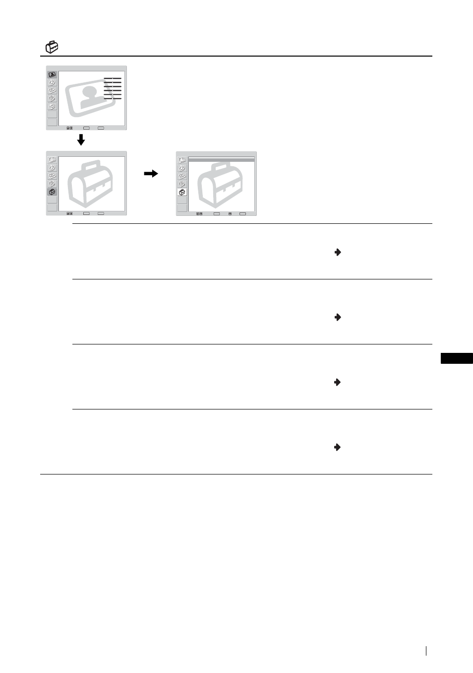 Réglage | Sony KLV-21SG2 User Manual | Page 185 / 292