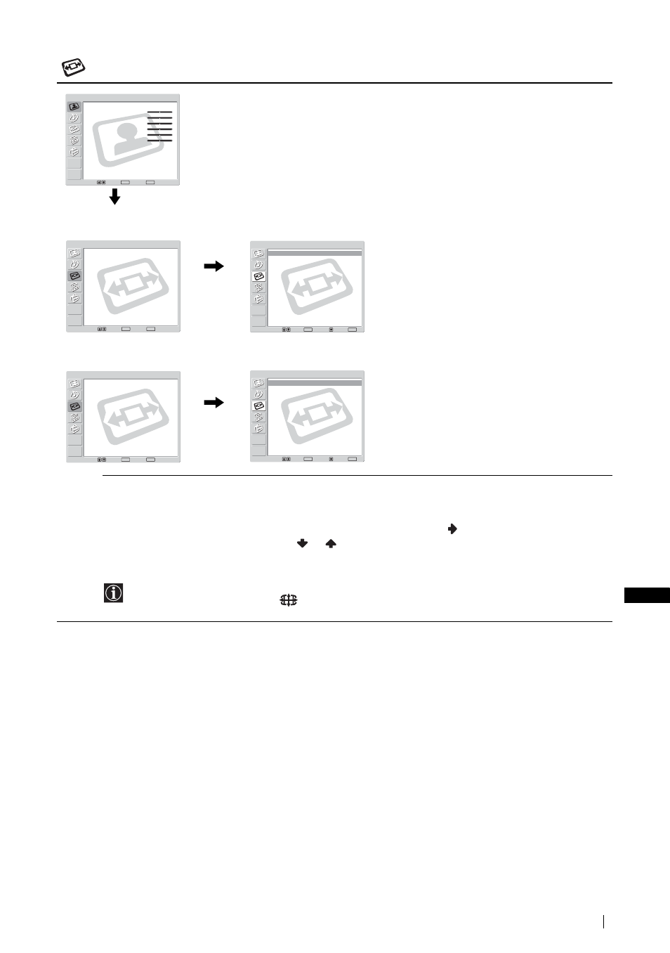 Beeldregeling, Wordt vervolgd) | Sony KLV-21SG2 User Manual | Page 255 / 292