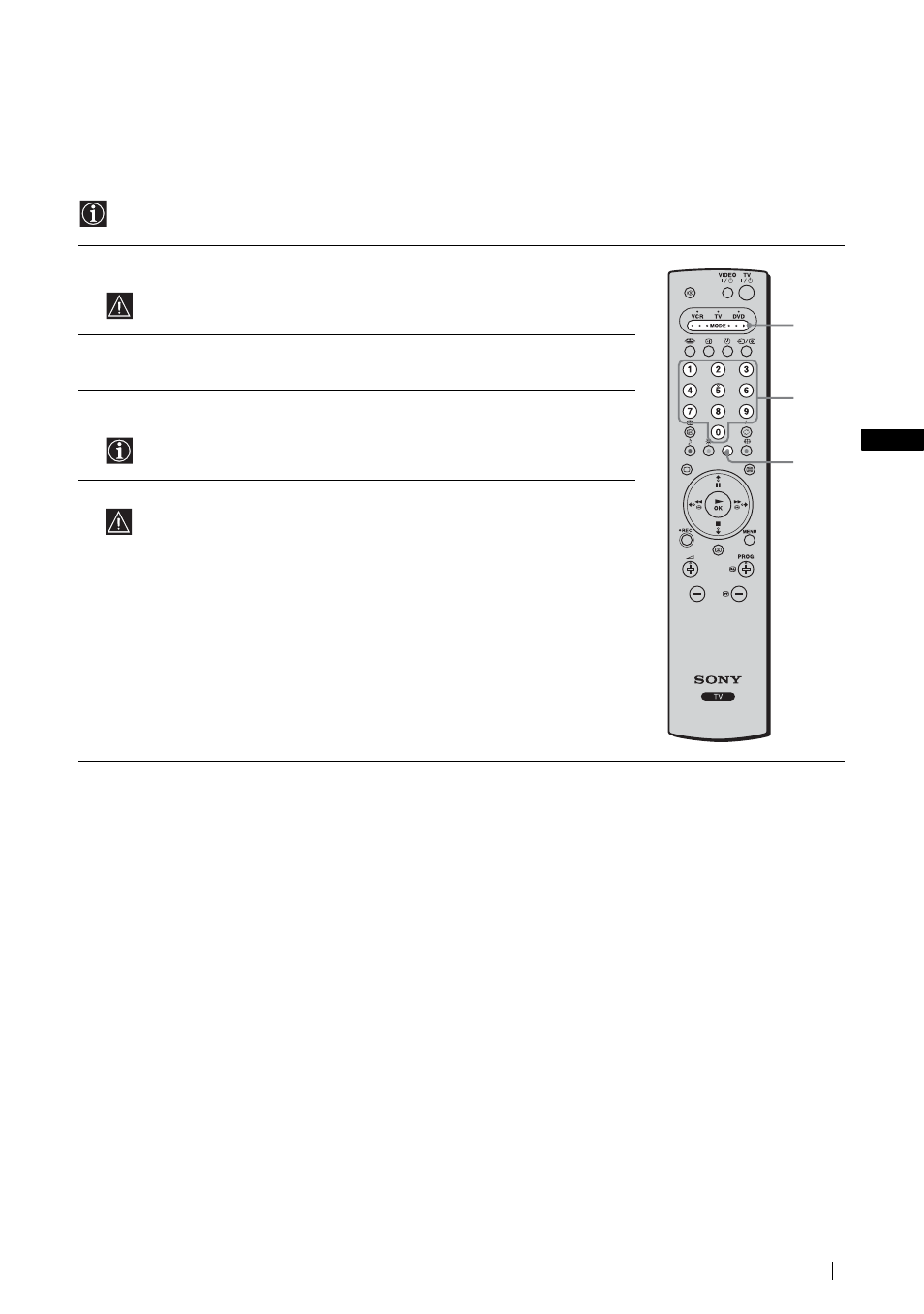 Remote control configuration for vcr/dvd | Sony KLV-21SG2 User Manual | Page 67 / 292