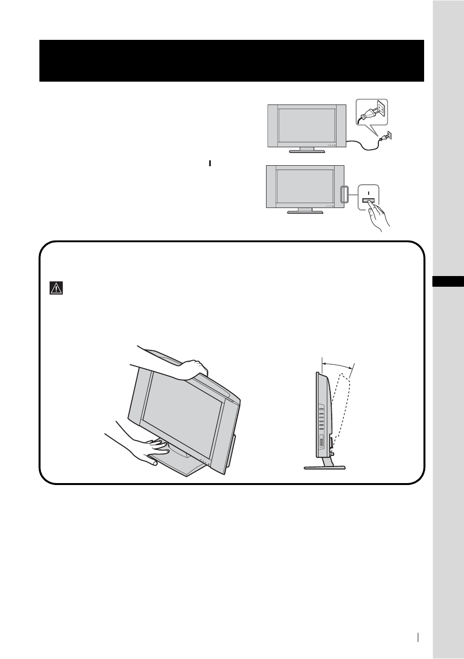 Anlei tung zur schnel len inbetriebnahm e | Sony KLV-21SG2 User Manual | Page 83 / 292