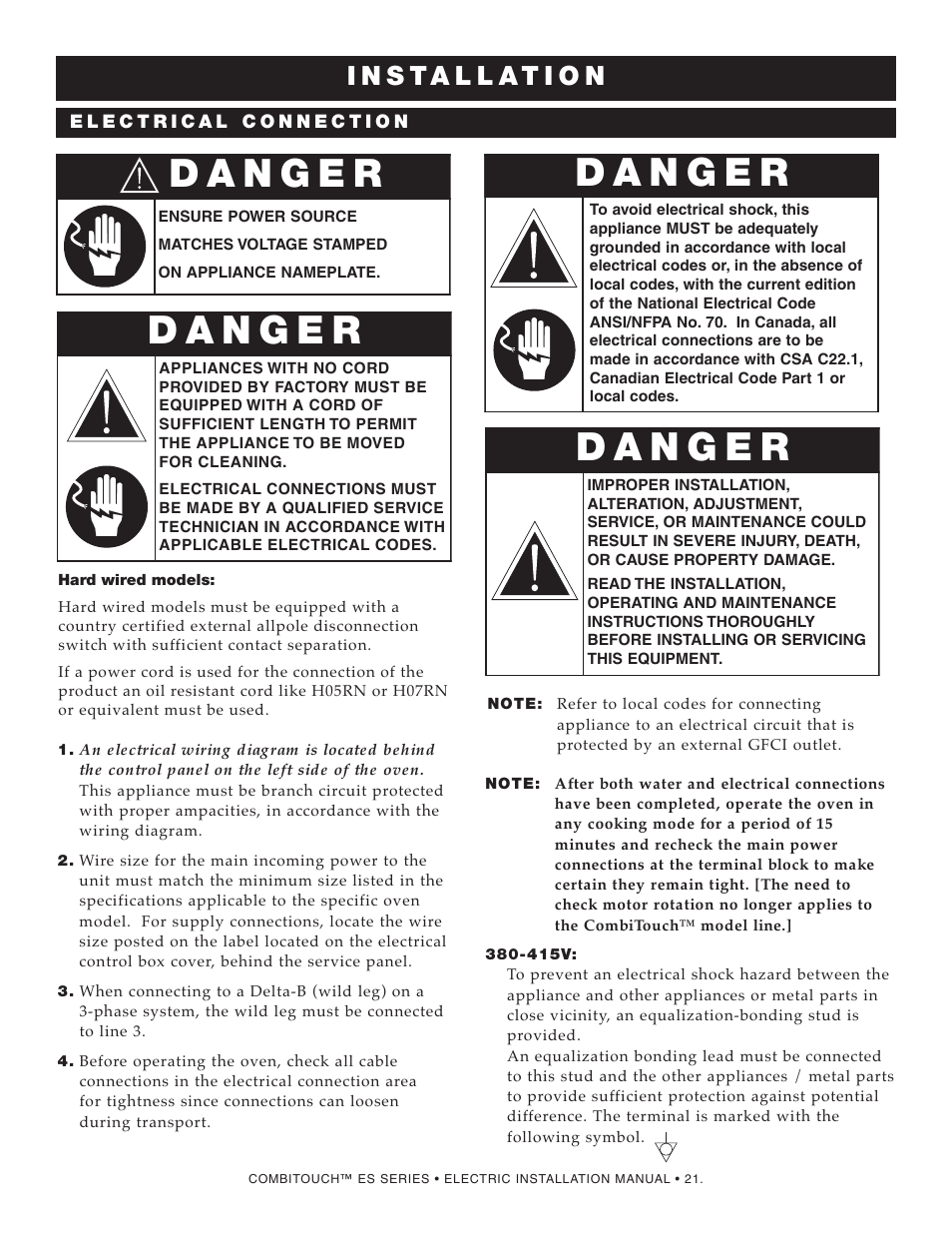 Alto-Shaam COMBITOUCH MN-29245 User Manual | Page 23 / 38
