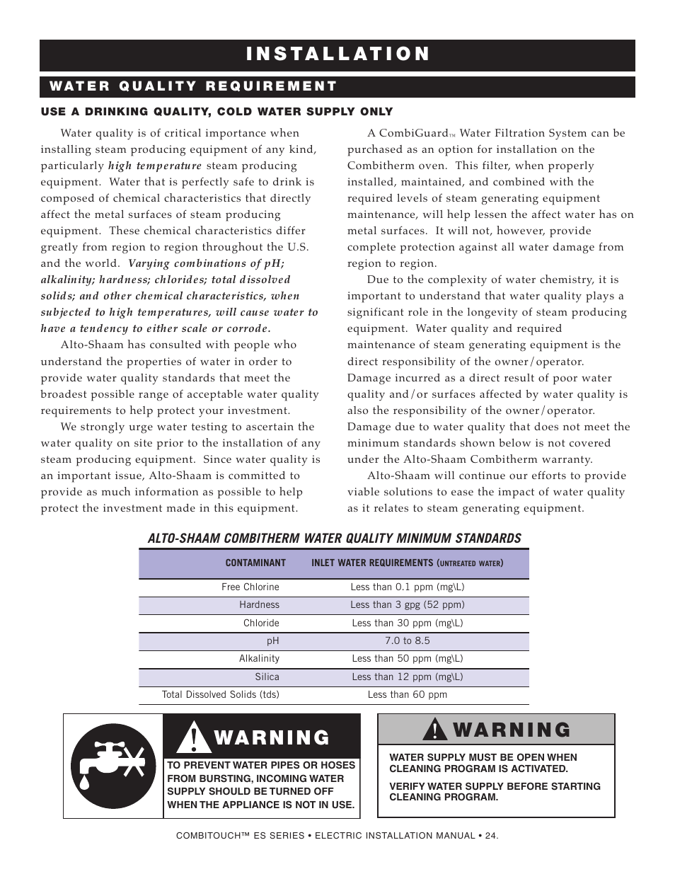 Alto-Shaam COMBITOUCH MN-29245 User Manual | Page 26 / 38