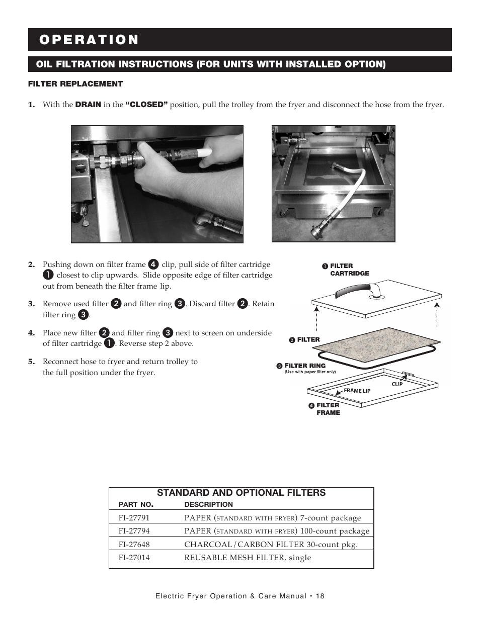 Alto-Shaam FRYTECH SERIES ASF-75E User Manual | Page 20 / 58