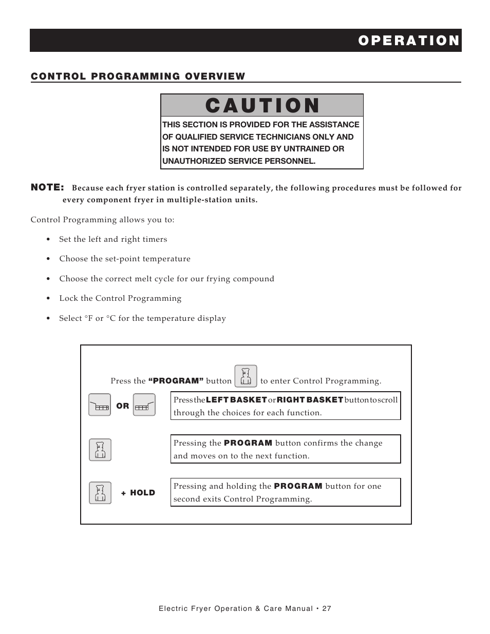 Alto-Shaam FRYTECH SERIES ASF-75E User Manual | Page 29 / 58