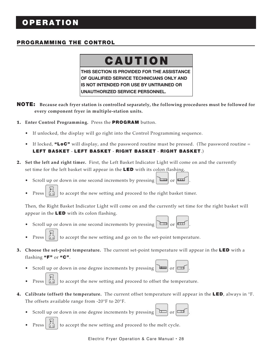 Alto-Shaam FRYTECH SERIES ASF-75E User Manual | Page 30 / 58