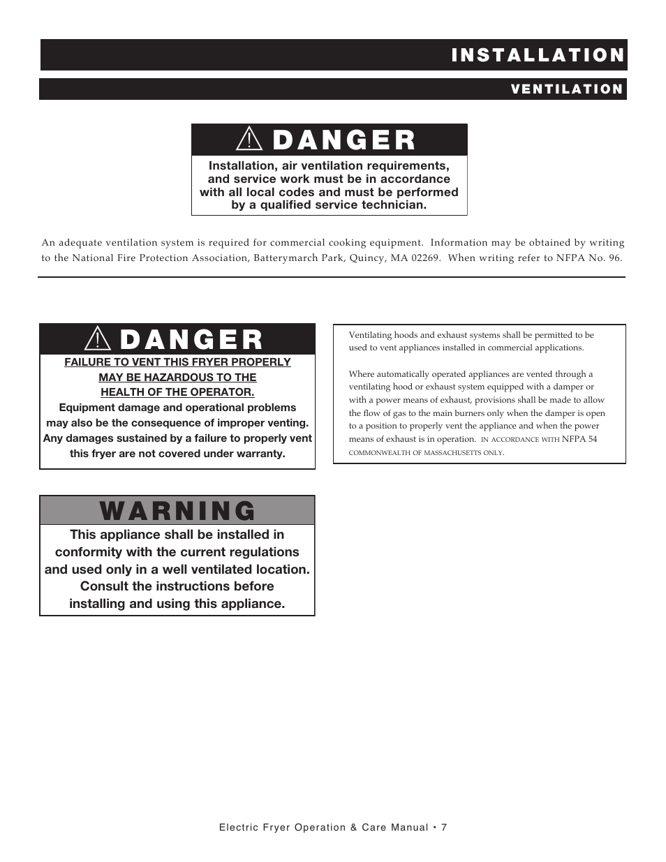 Alto-Shaam FRYTECH SERIES ASF-75E User Manual | Page 9 / 58