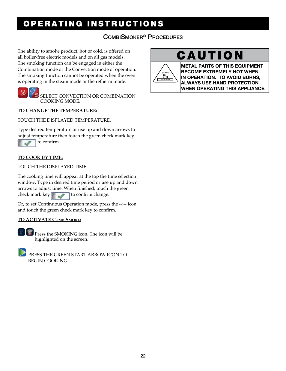 Alto-Shaam Combitouch Series 7.14es CombiTouch User Manual | Page 24 / 51