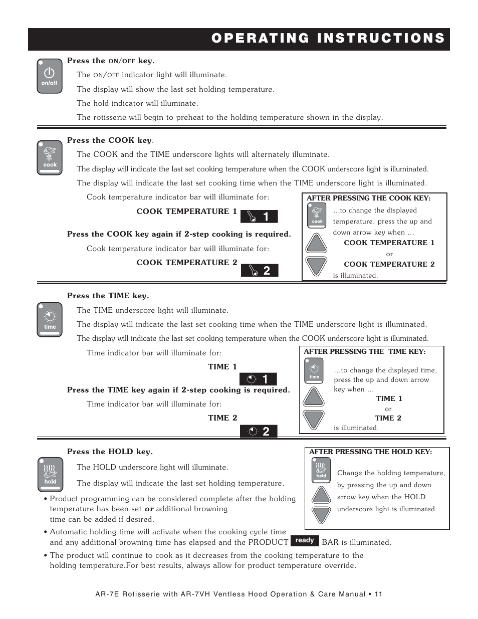 Alto-Shaam AR-7VH User Manual | Page 12 / 46