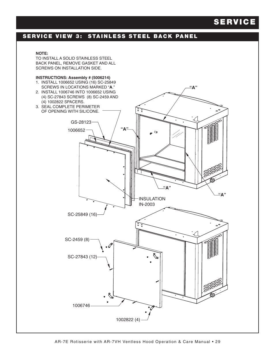 Alto-Shaam AR-7VH User Manual | Page 30 / 46