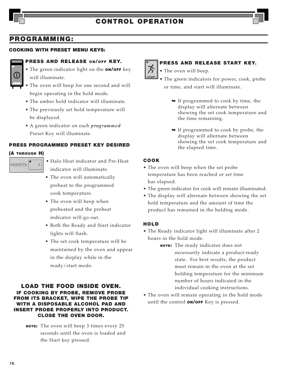 Alto-Shaam ecosmart Electronically Operated Ovens User Manual | Page 18 / 91