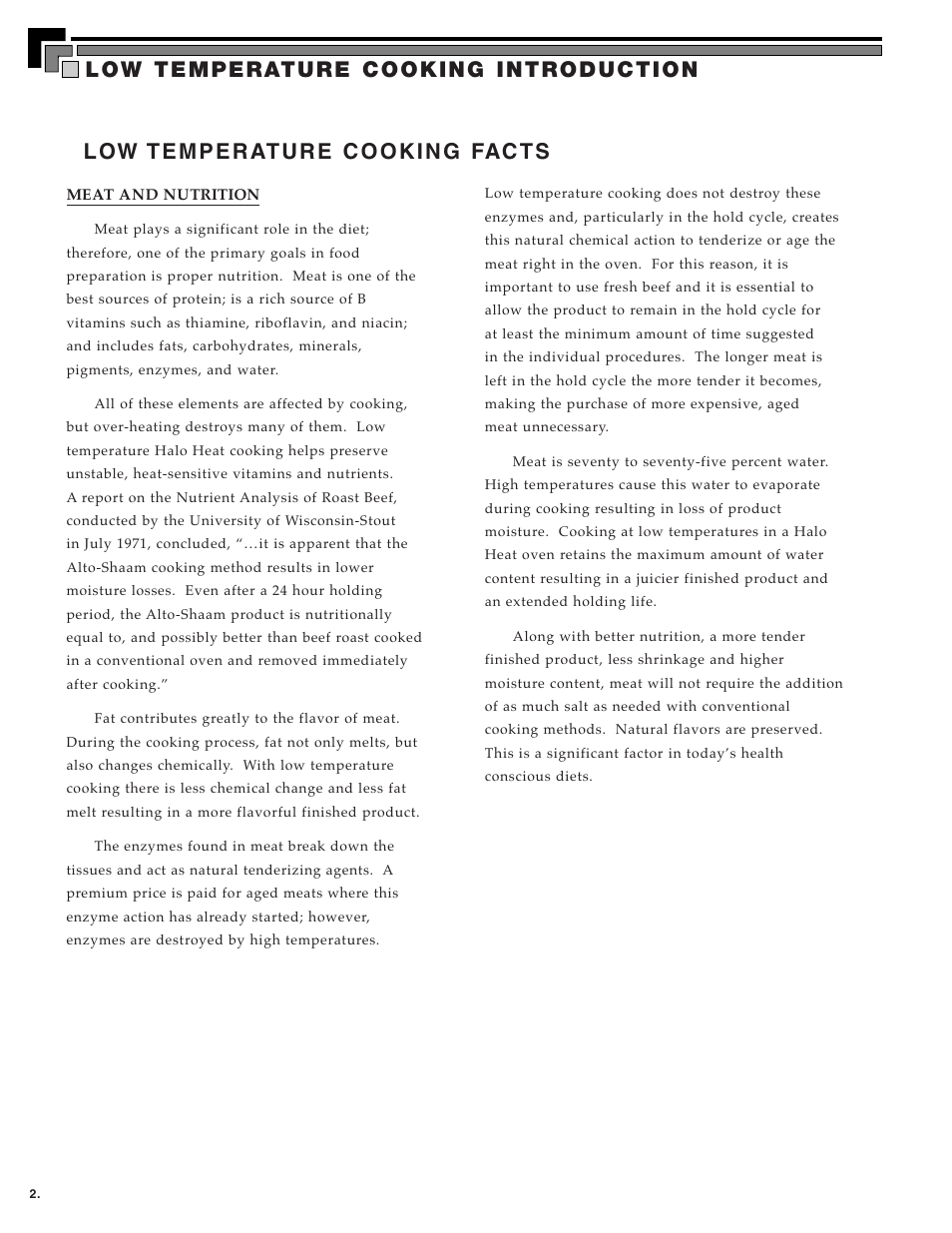 Alto-Shaam ecosmart Electronically Operated Ovens User Manual | Page 4 / 91