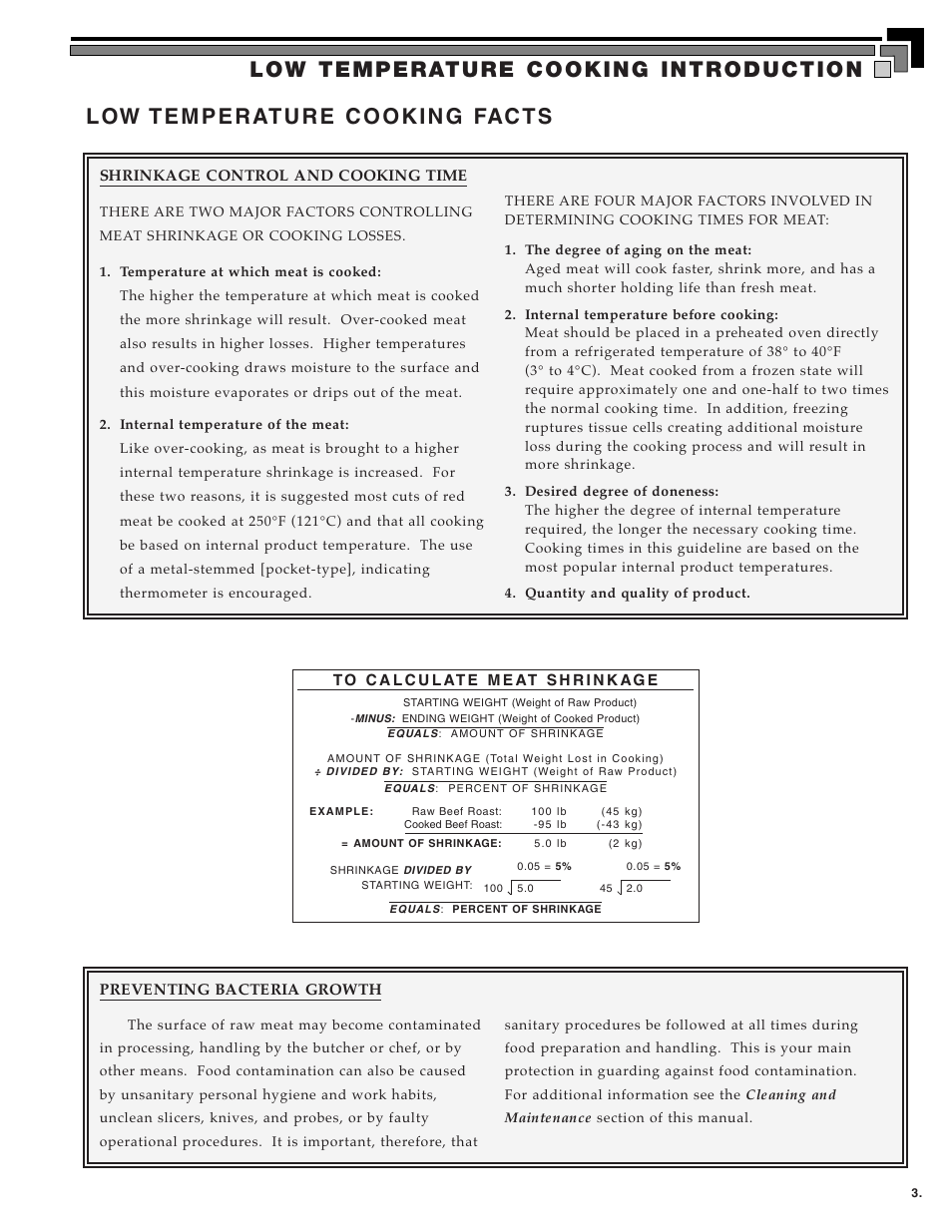 Alto-Shaam ecosmart Electronically Operated Ovens User Manual | Page 5 / 91