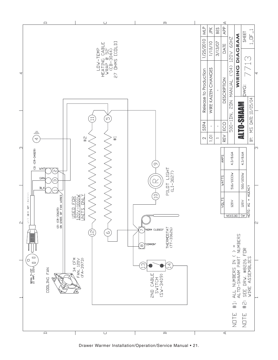 Alto-Shaam 500-2D User Manual | Page 23 / 33