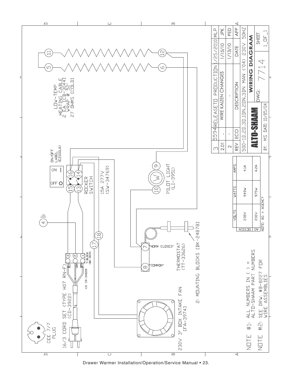 Alto-Shaam 500-2D User Manual | Page 25 / 33