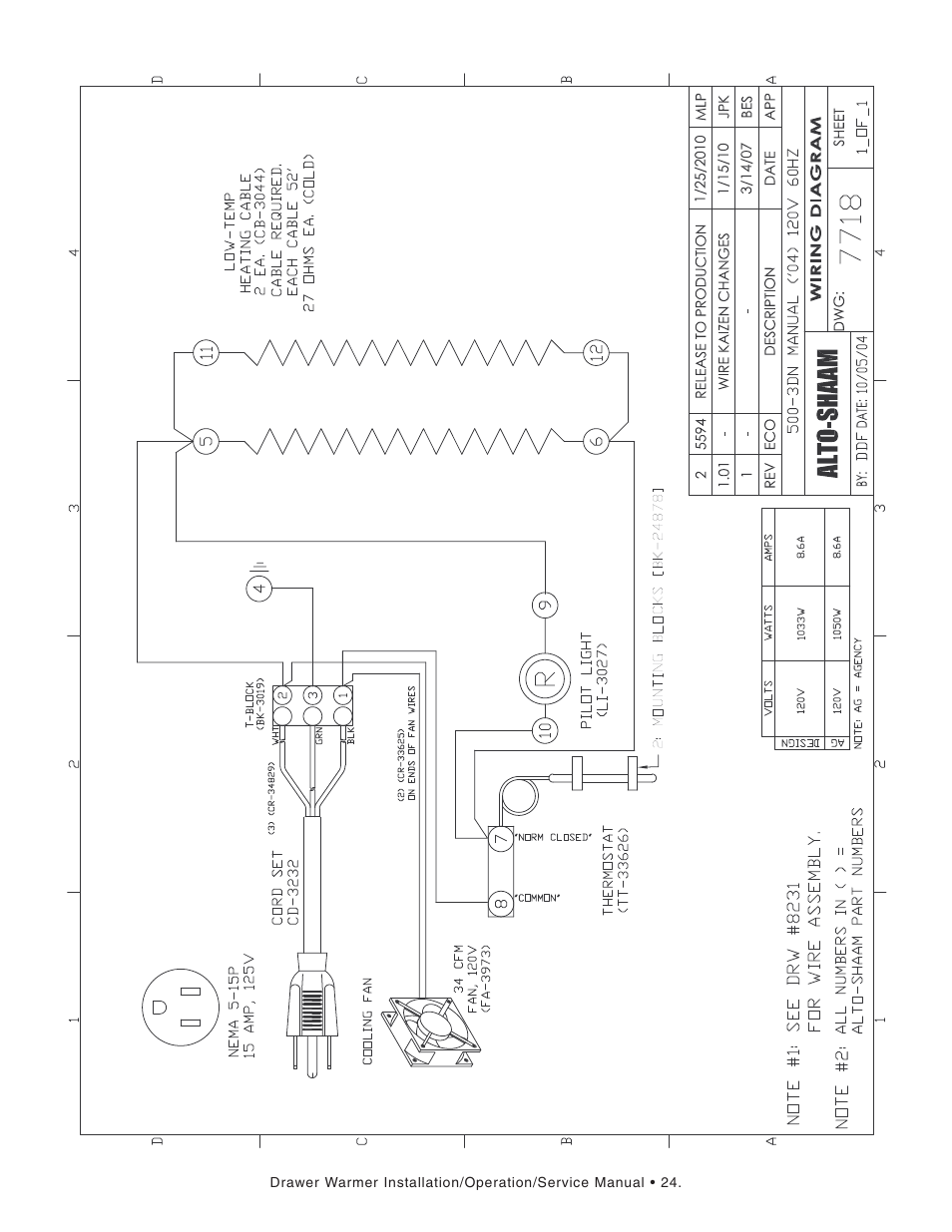 Alto-Shaam 500-2D User Manual | Page 26 / 33