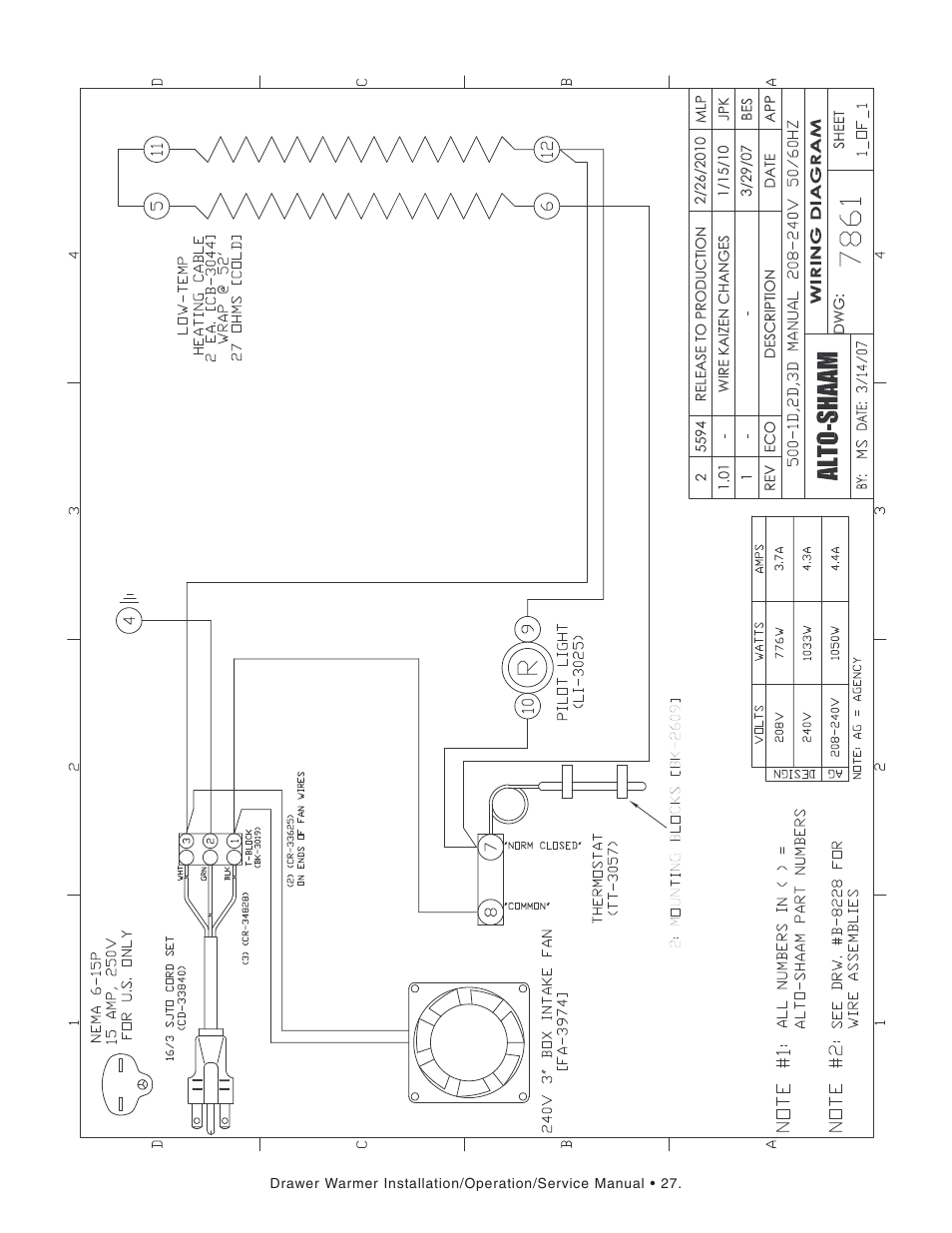 Alto-Shaam 500-2D User Manual | Page 29 / 33