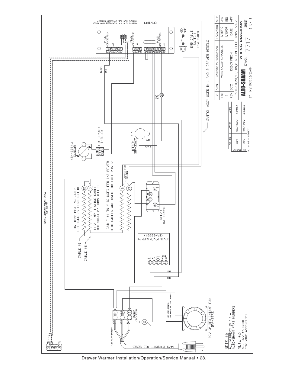 Alto-Shaam 500-2D User Manual | Page 30 / 33