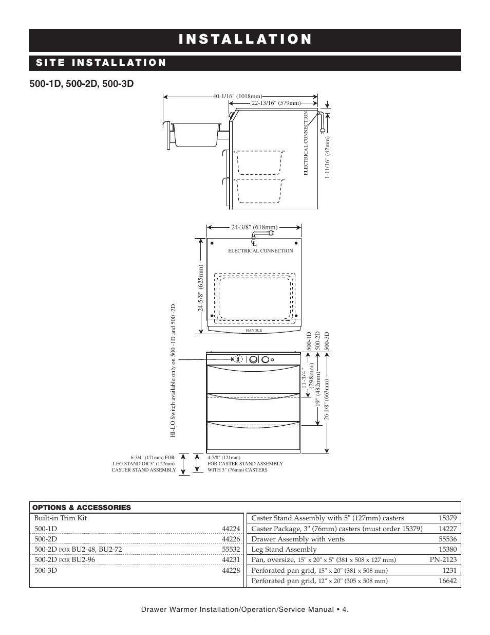 Alto-Shaam 500-2D User Manual | Page 6 / 33