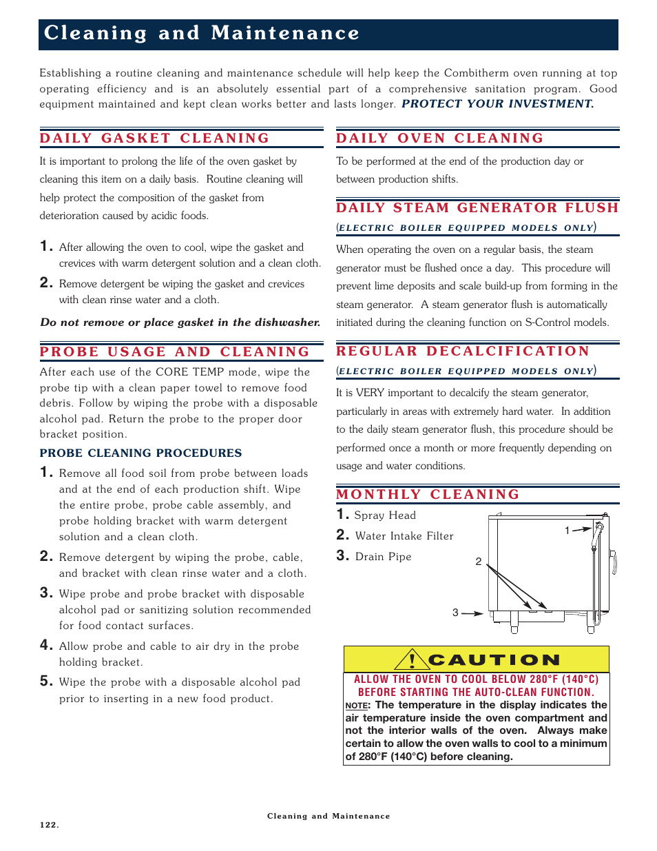 Alto-Shaam COMBITHERM 1020 User Manual | Page 125 / 135