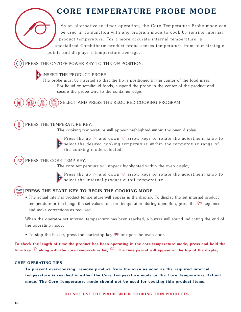 Alto-Shaam COMBITHERM 1020 User Manual | Page 21 / 135