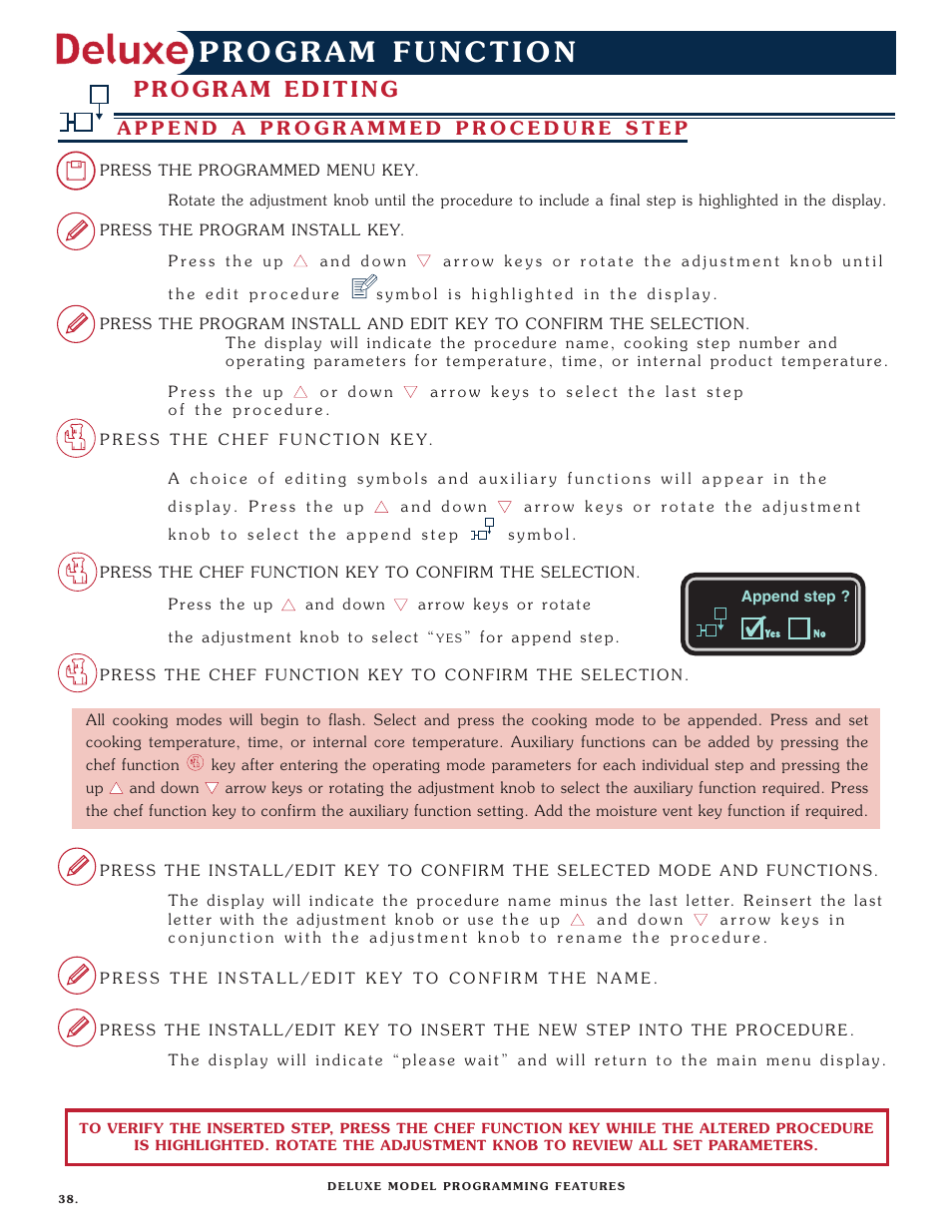 Alto-Shaam COMBITHERM 1020 User Manual | Page 41 / 135