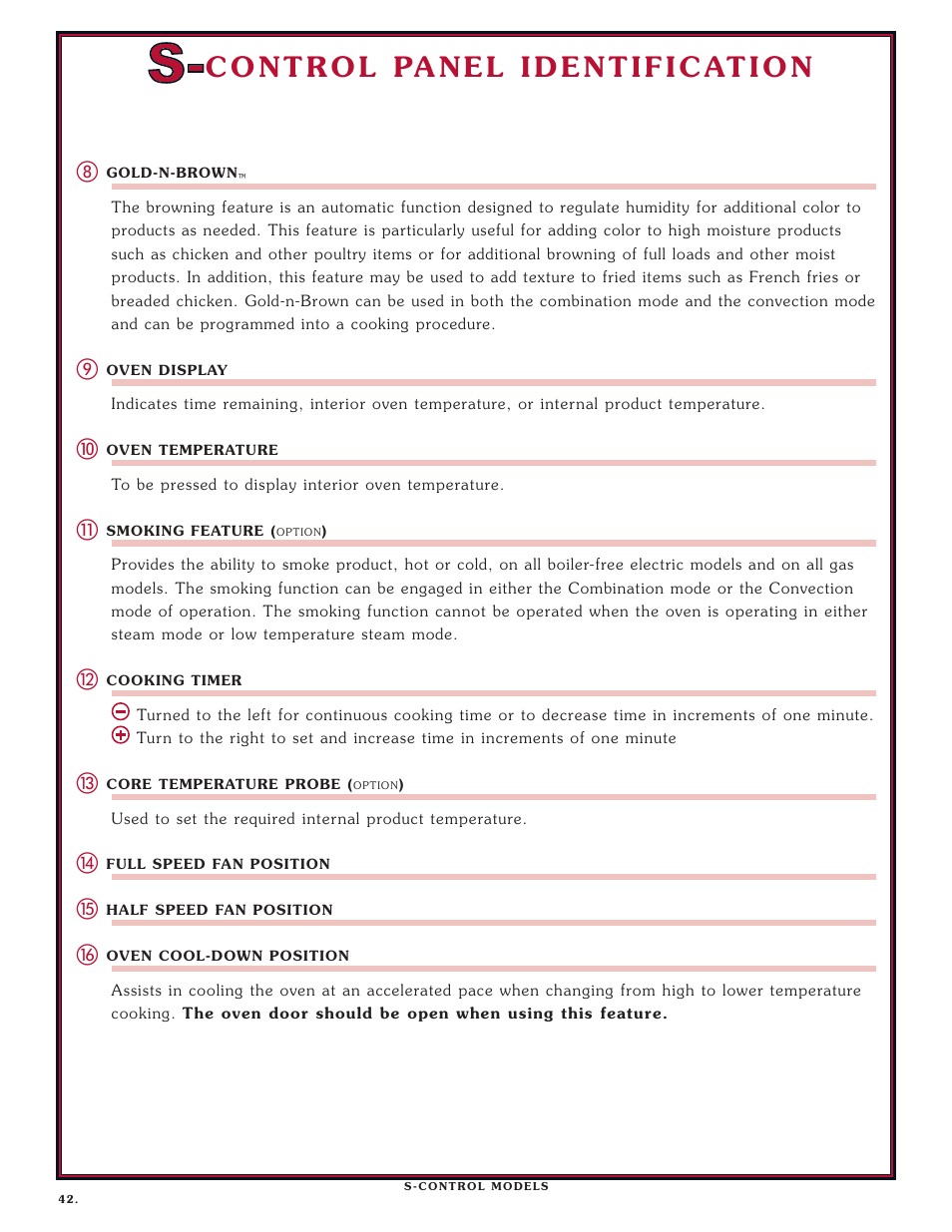 Alto-Shaam COMBITHERM 1020 User Manual | Page 45 / 135