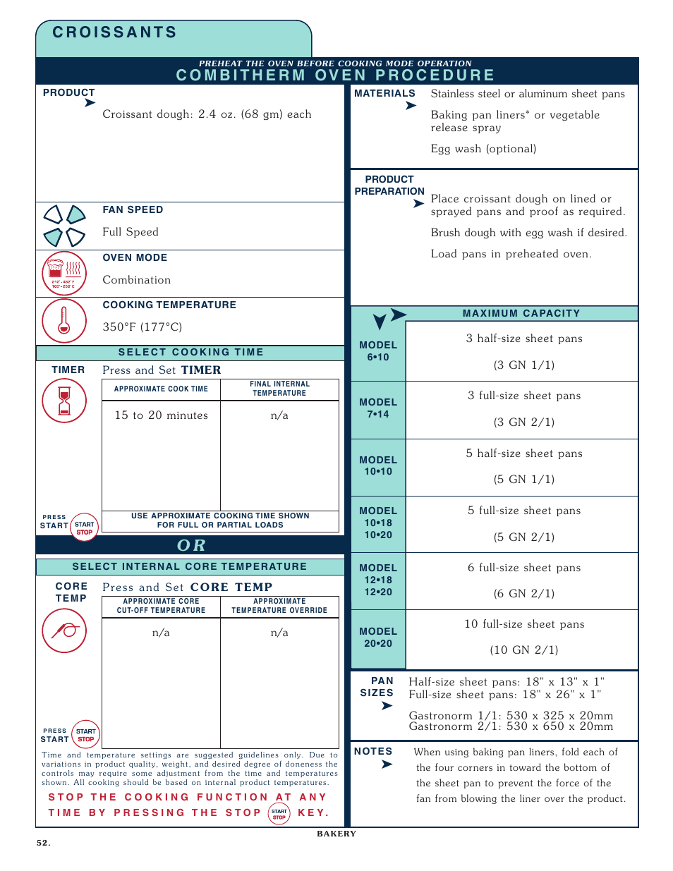 Alto-Shaam COMBITHERM 1020 User Manual | Page 55 / 135